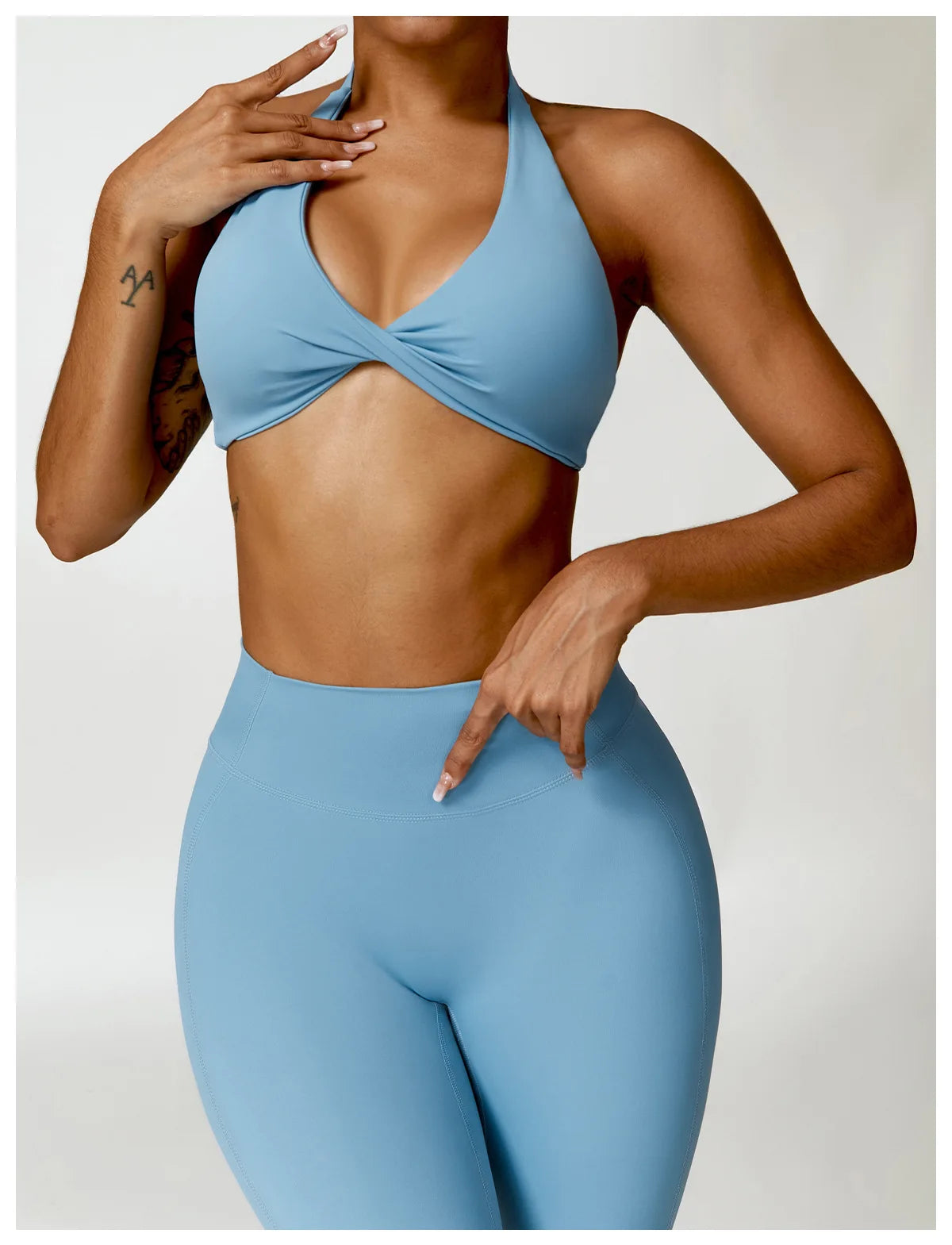 High Waist Seamless Workout Set