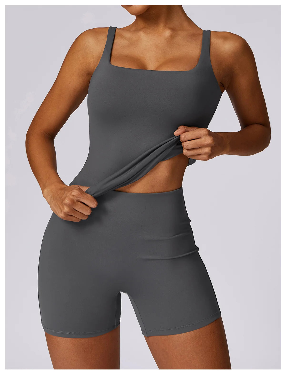 High-Waist Squat-Proof Yoga Shorts