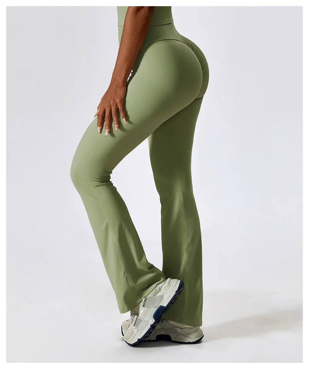 Flared Bell-Bottoms Yoga Pants