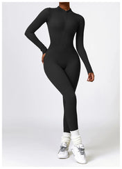 Long Sleeve Ribbed Bodysuit