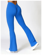 High Waist Flare Leggings –