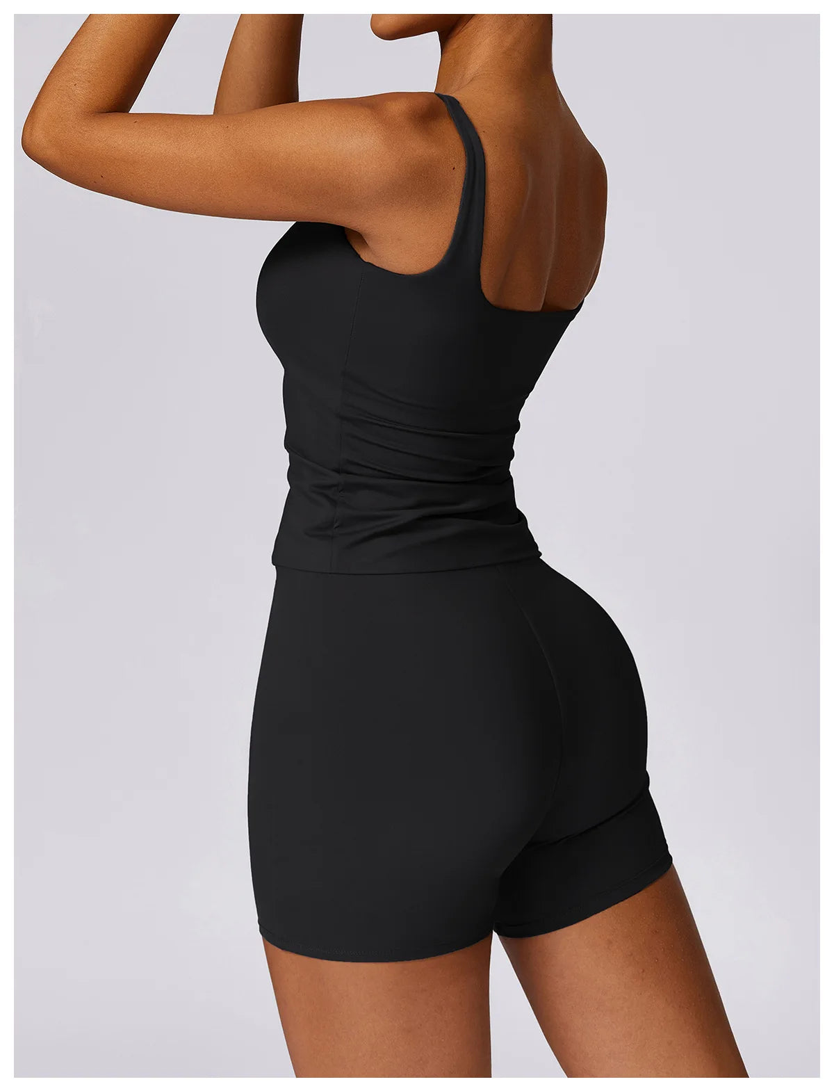 High-Waist Squat-Proof Yoga Shorts