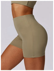 High-Waist Squat-Proof Yoga Shorts