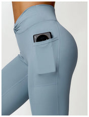 Bell-Bottom Yoga Pants