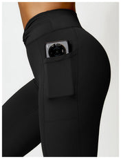 Bell-Bottom Yoga Pants