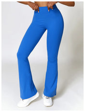 High Waist Flare Leggings –