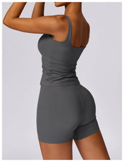 High-Waist Squat-Proof Yoga Shorts