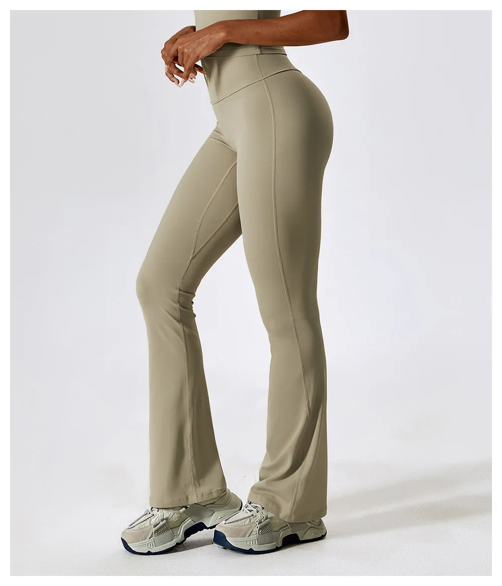 Flared Bell-Bottoms Yoga Pants