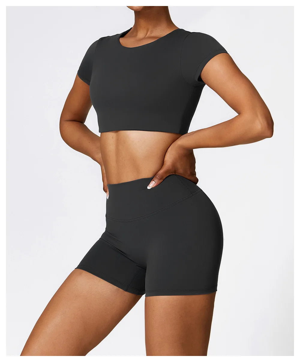 Seamless Workout Gym Shirt