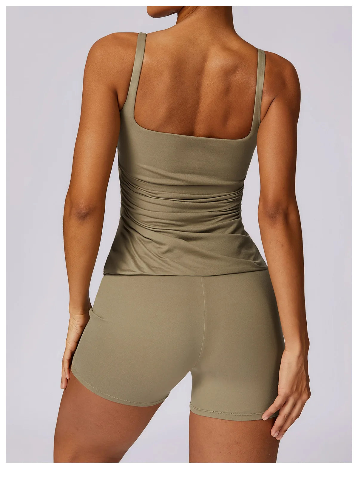 High-Waist Squat-Proof Yoga Shorts