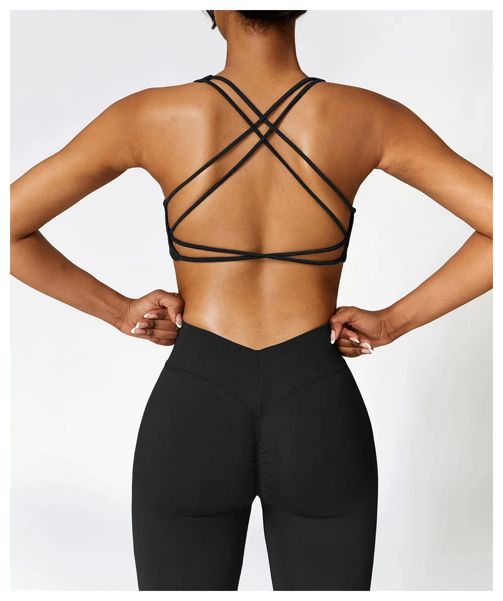 Cross Strap Fitness Top