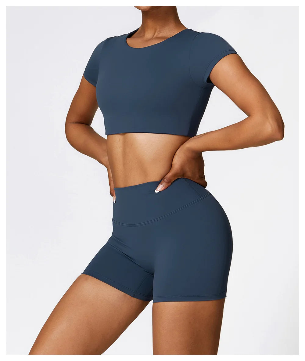 Seamless Workout Gym Shirt