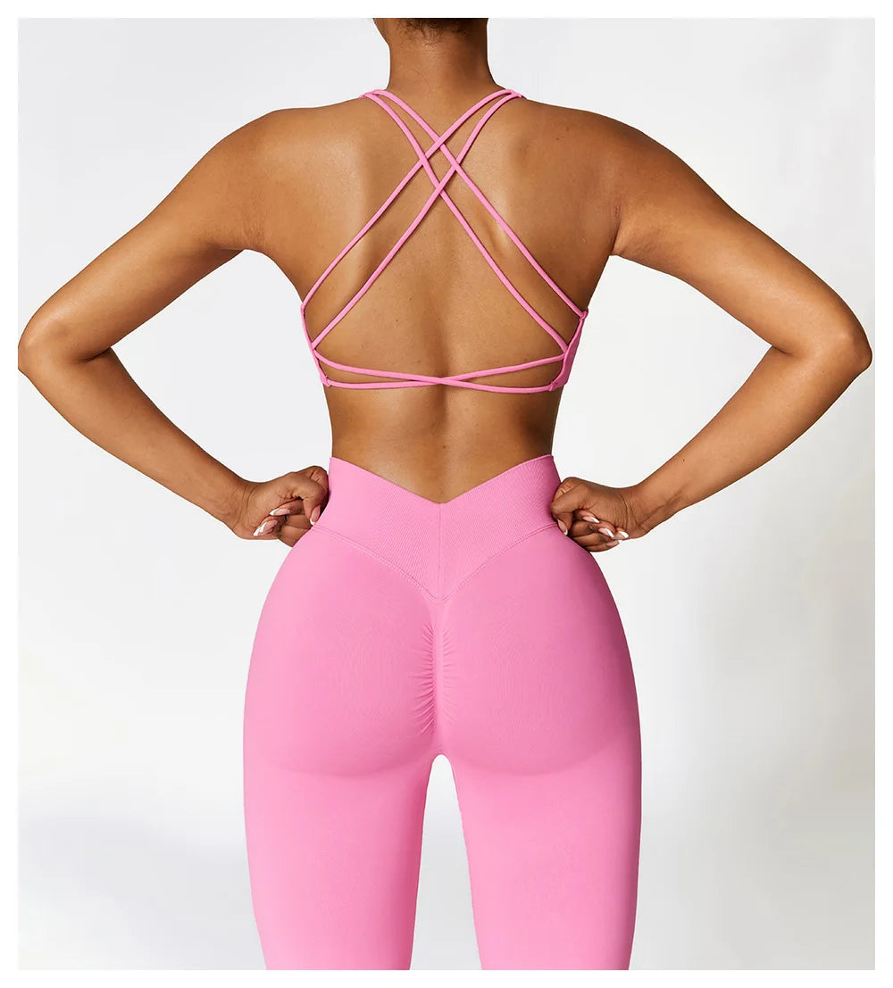 Cross Strap Fitness Top