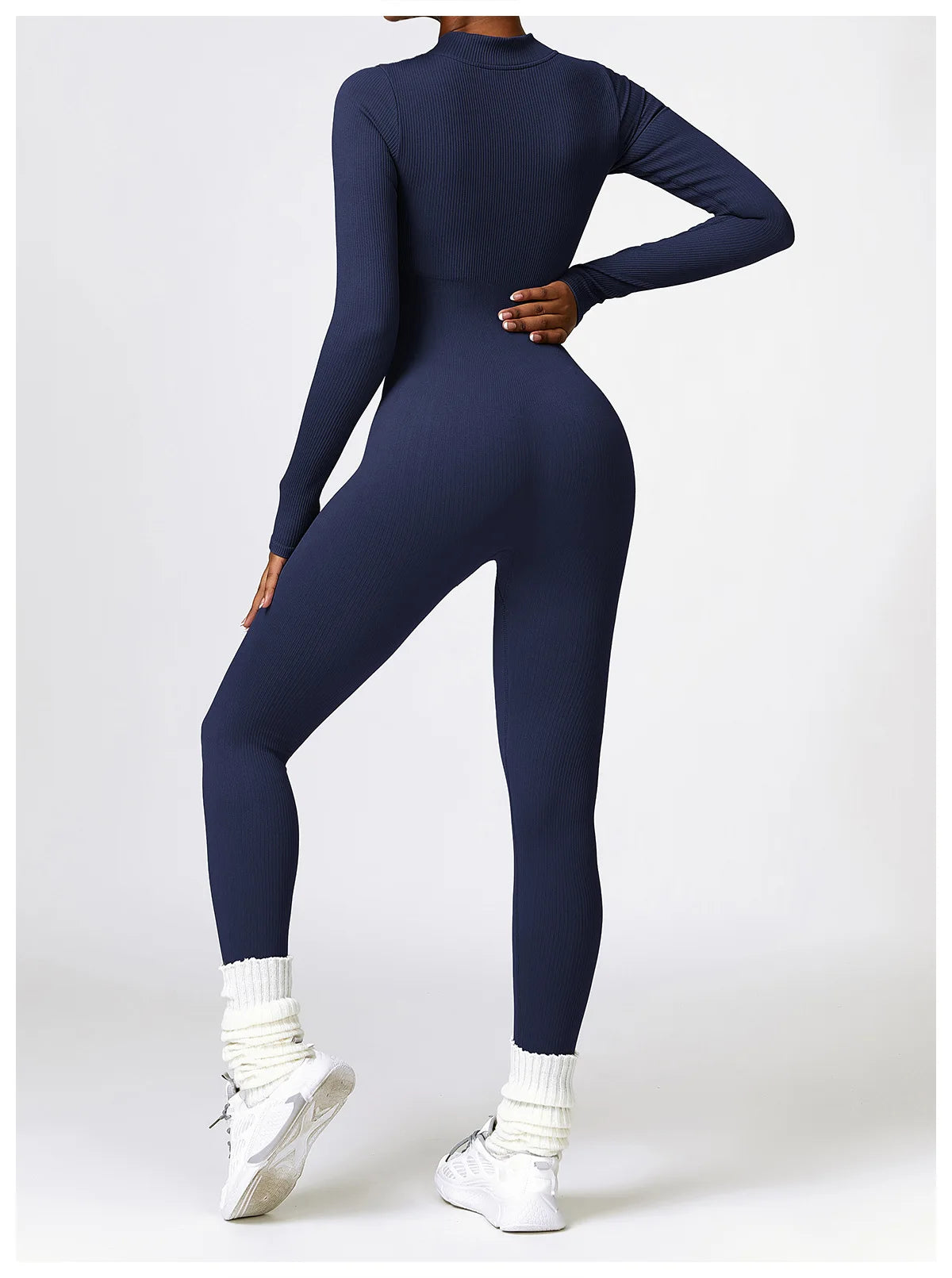 Long Sleeve Ribbed Bodysuit