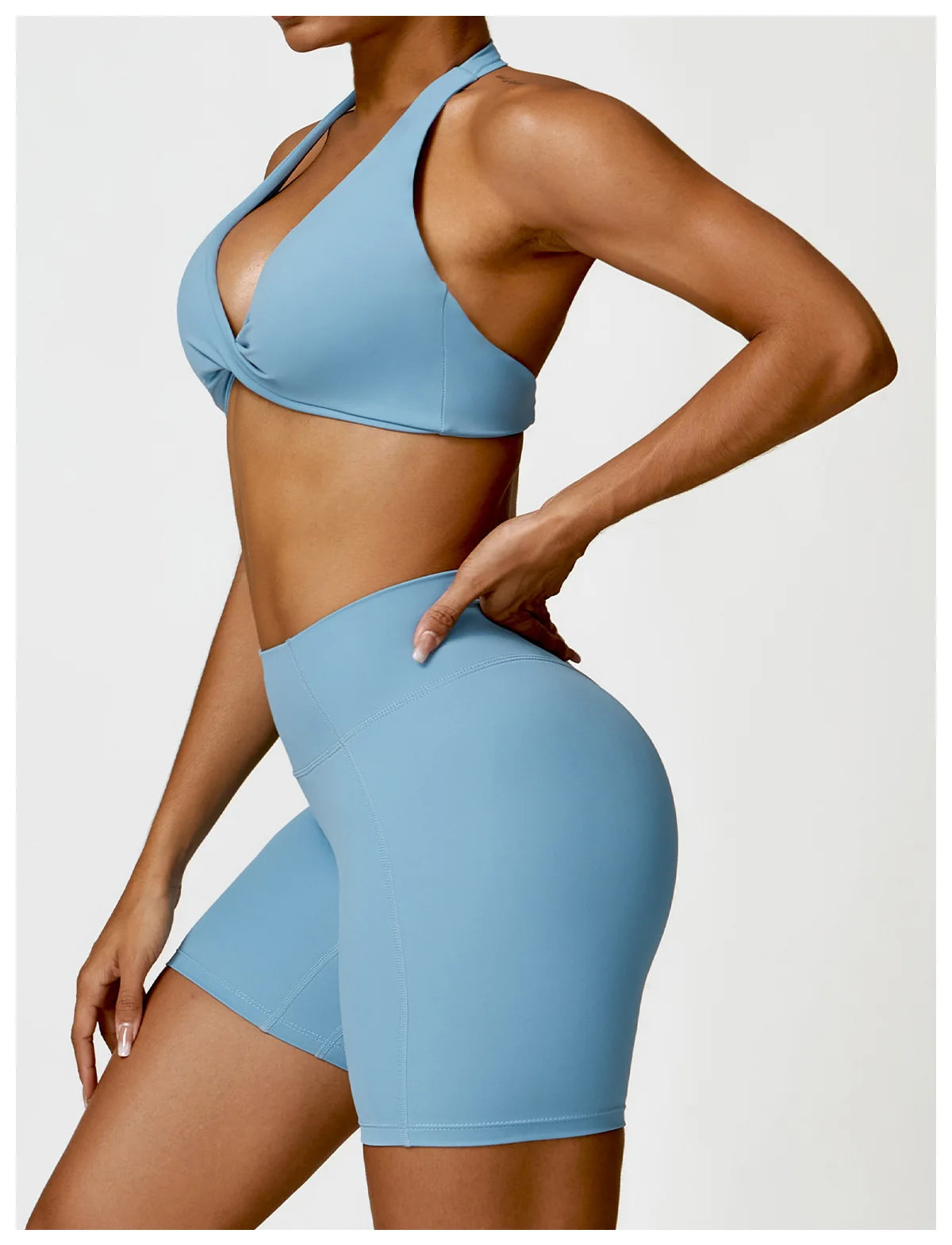 High Waist Seamless Workout Set