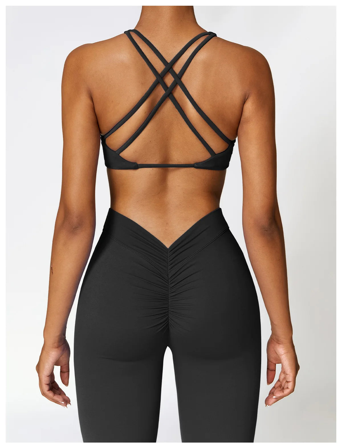 High Waist Flare Leggings –