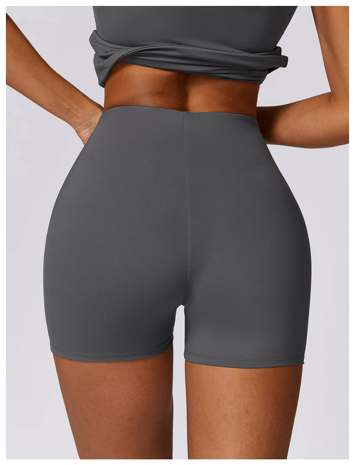 High-Waist Squat-Proof Yoga Shorts