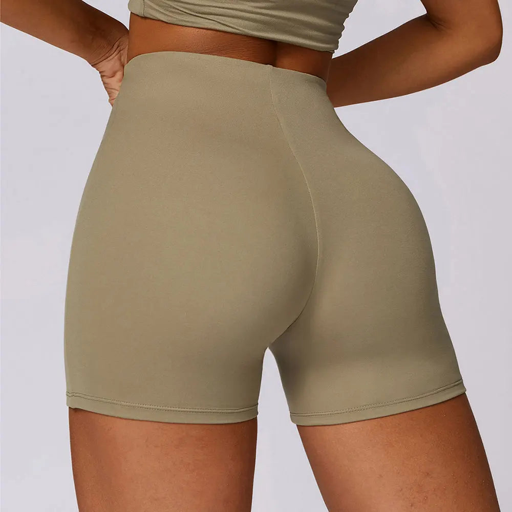 High-Waist Squat-Proof Yoga Shorts