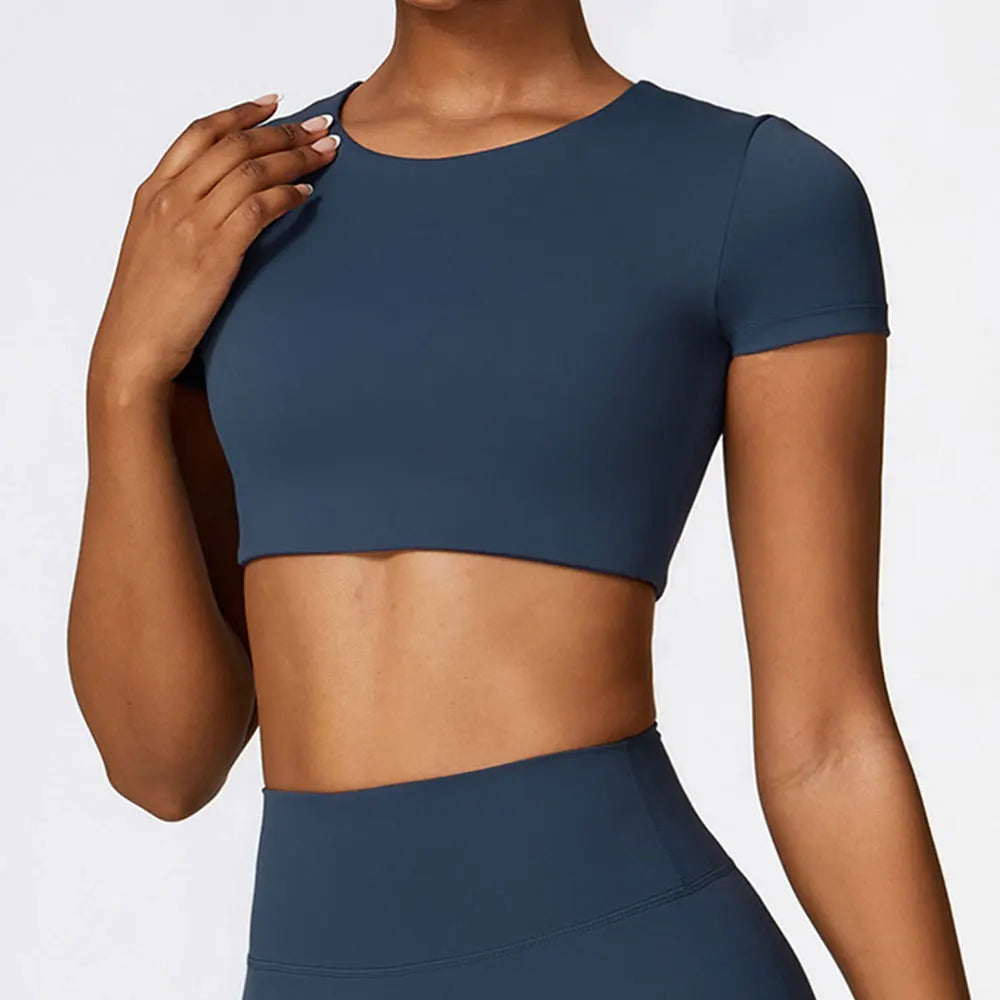 Seamless Workout Gym Shirt