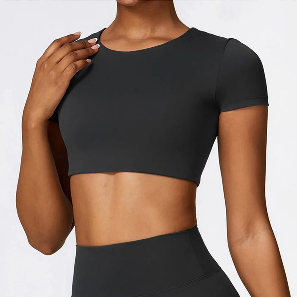 Seamless Workout Gym Shirt