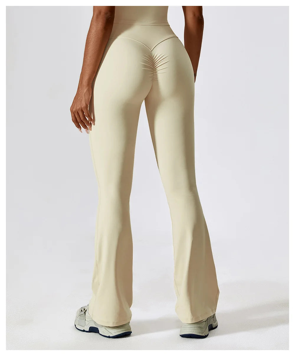 Flared Bell-Bottoms Yoga Pants