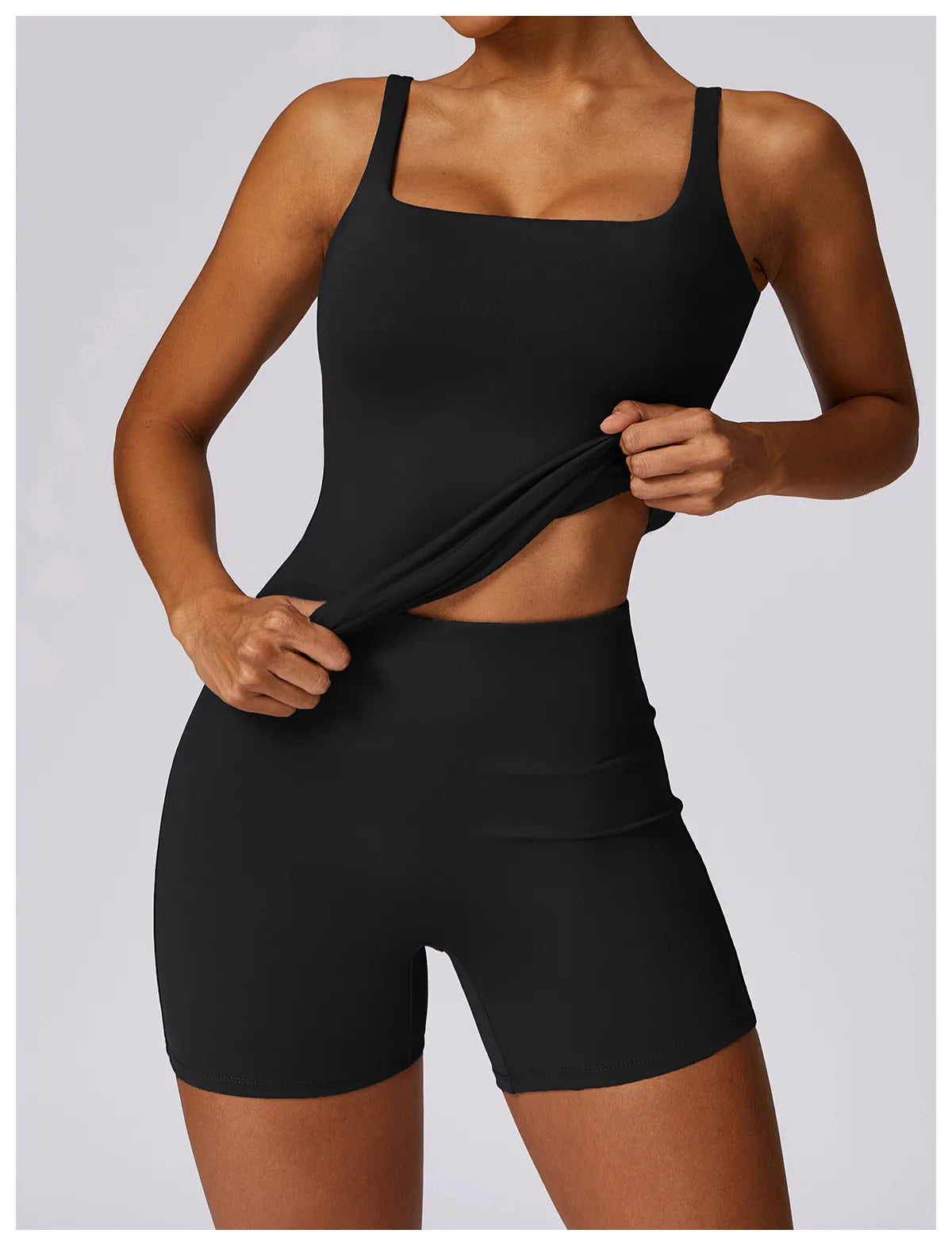 High-Waist Squat-Proof Yoga Shorts