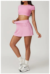 Stylish Gym Mini Skirts