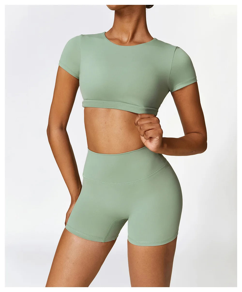 Seamless Workout Gym Shirt