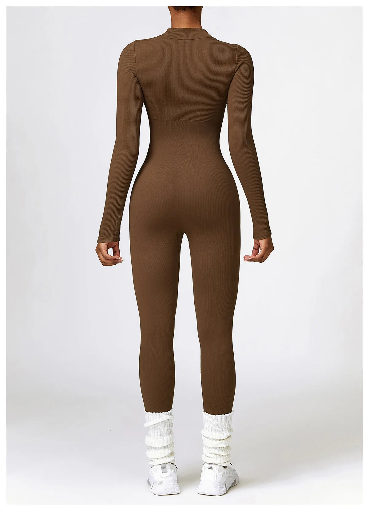 Long Sleeve Ribbed Bodysuit