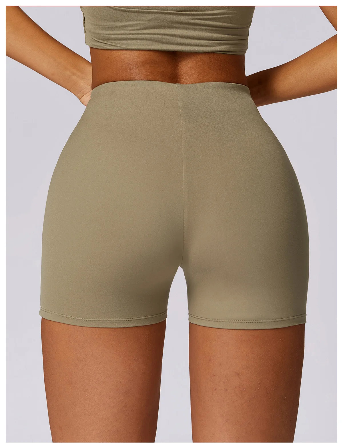 High-Waist Squat-Proof Yoga Shorts