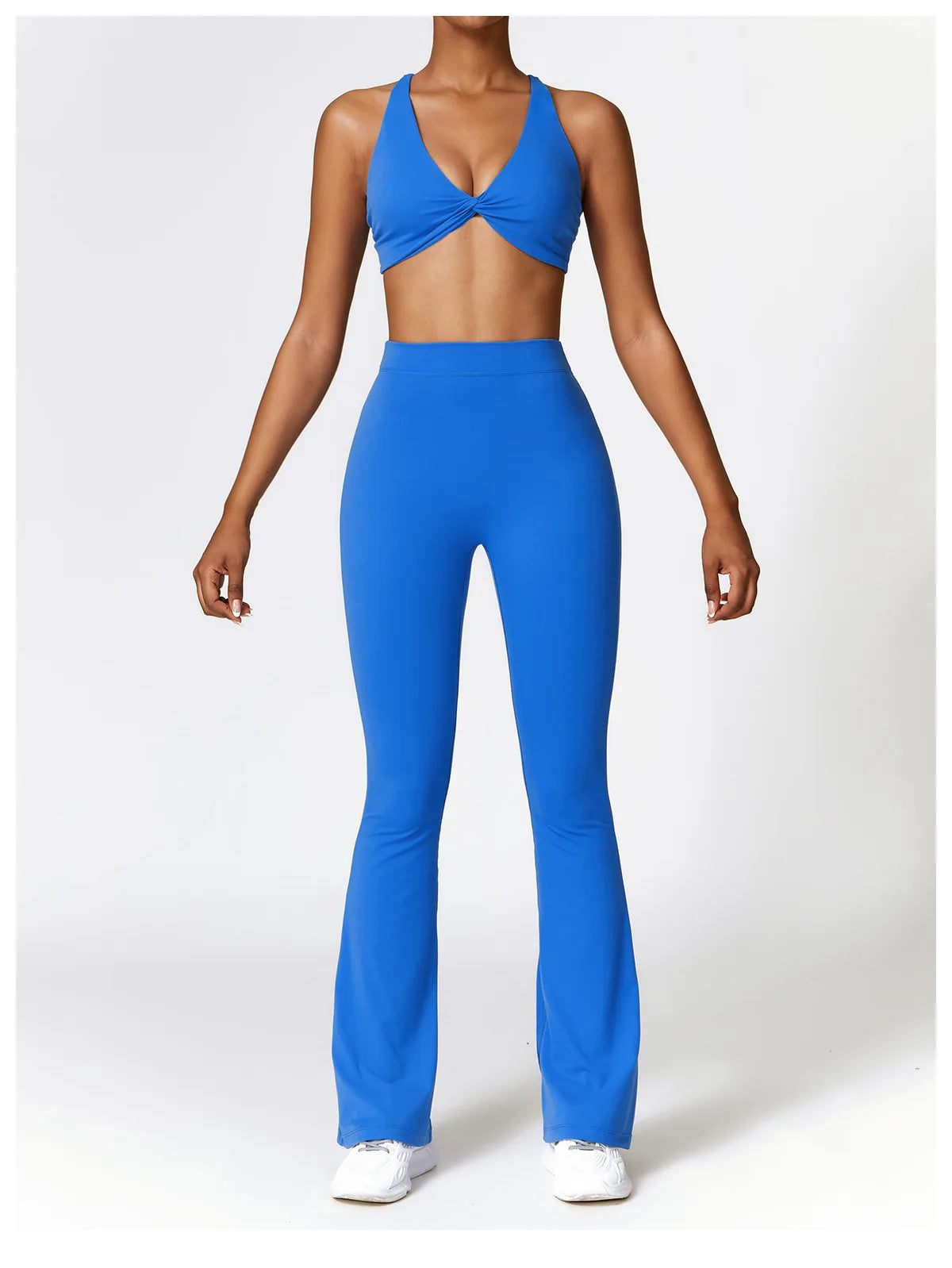 High Waist Flare Leggings –