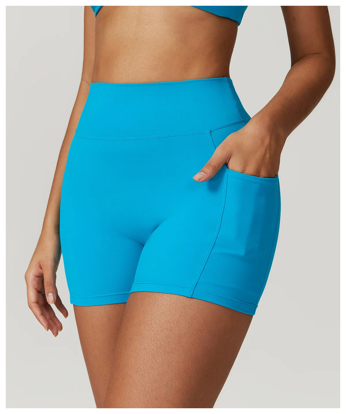 High Waist Fitness Yoga Shorts