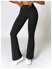 High Waist Flare Leggings –