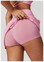 Ultra Slim Yoga Shorts with Pocket – Mini Skirt Info