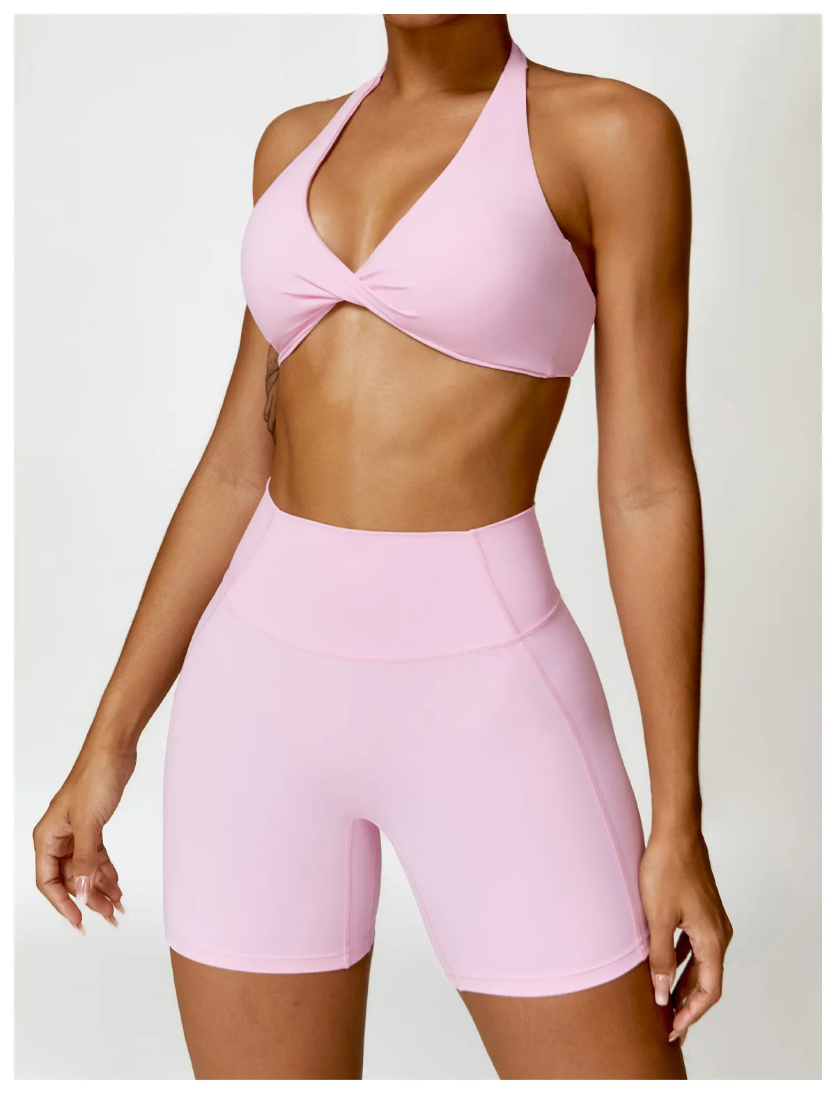 High Waist Seamless Workout Set