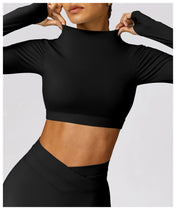 High Elastic Hollow Yoga Top – Breathable