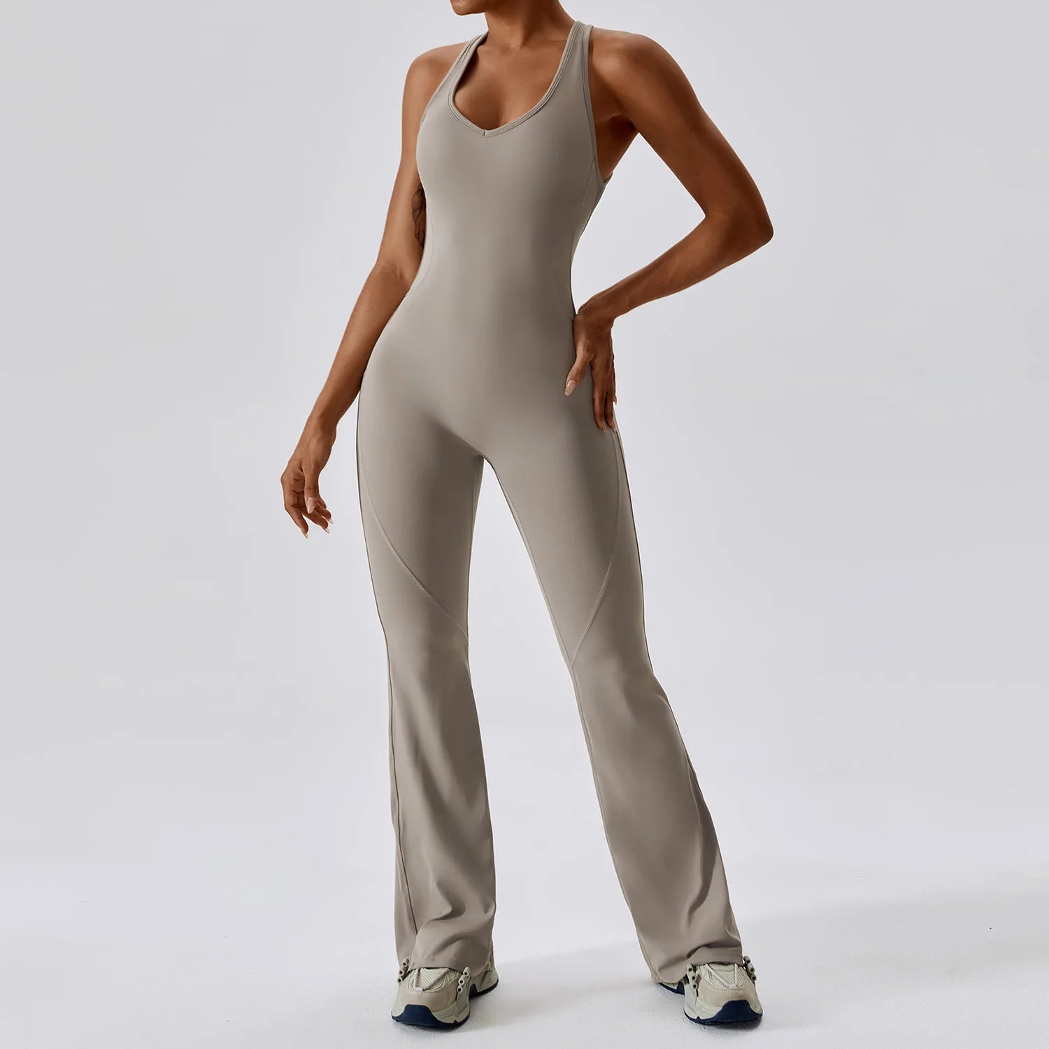 Flared Fitting Jumpsuit