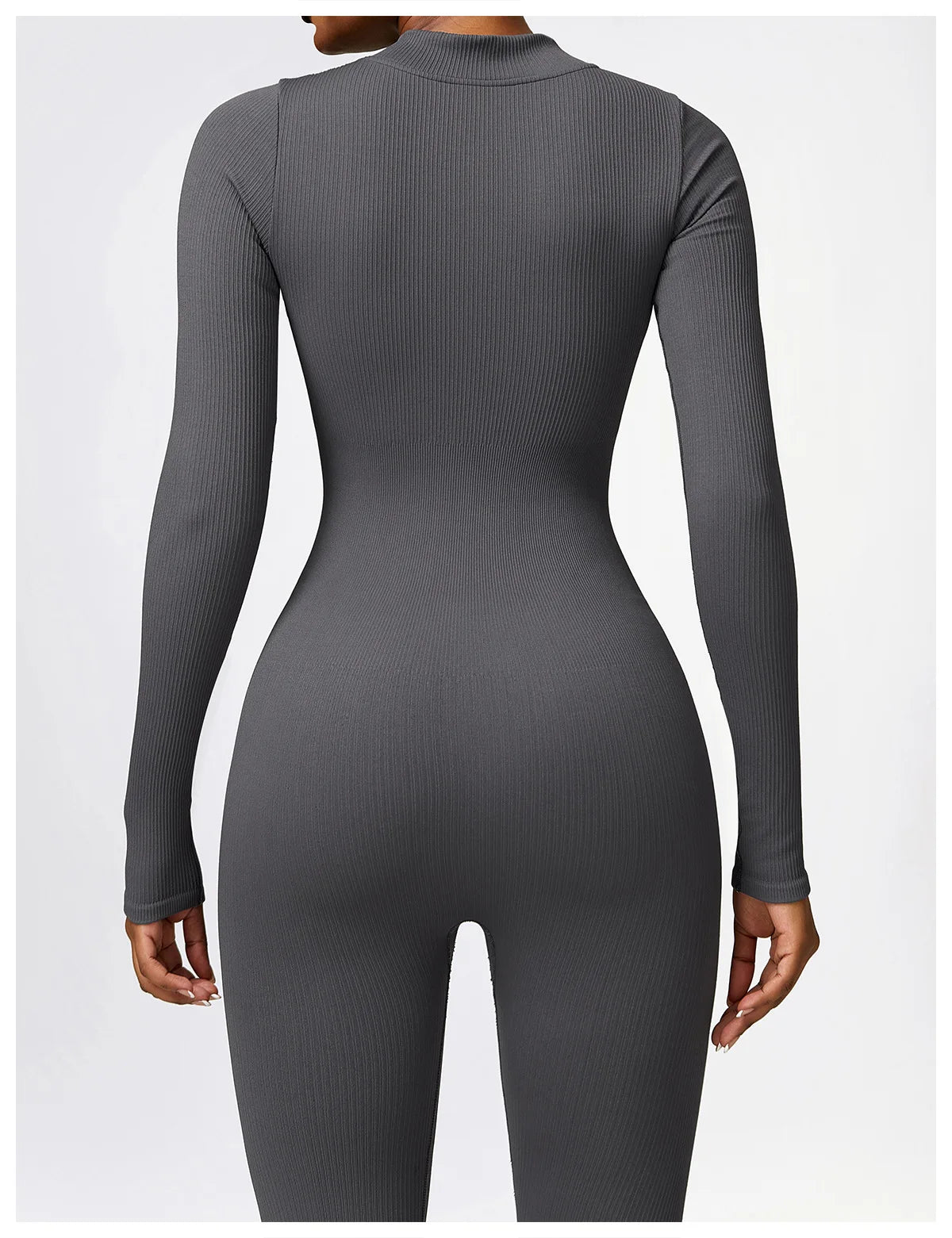 Long Sleeve Ribbed Bodysuit