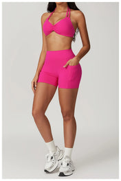 High Waist Fitness Yoga Shorts