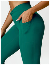 Bell-Bottom Yoga Pants