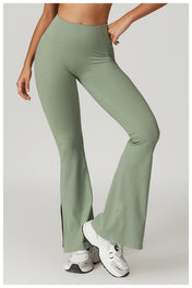 High Waist Yoga Bell-Bottoms