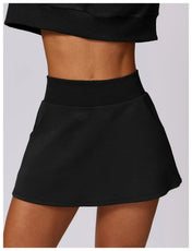 Ultra Slim Yoga Shorts with Pocket – Mini Skirt Info