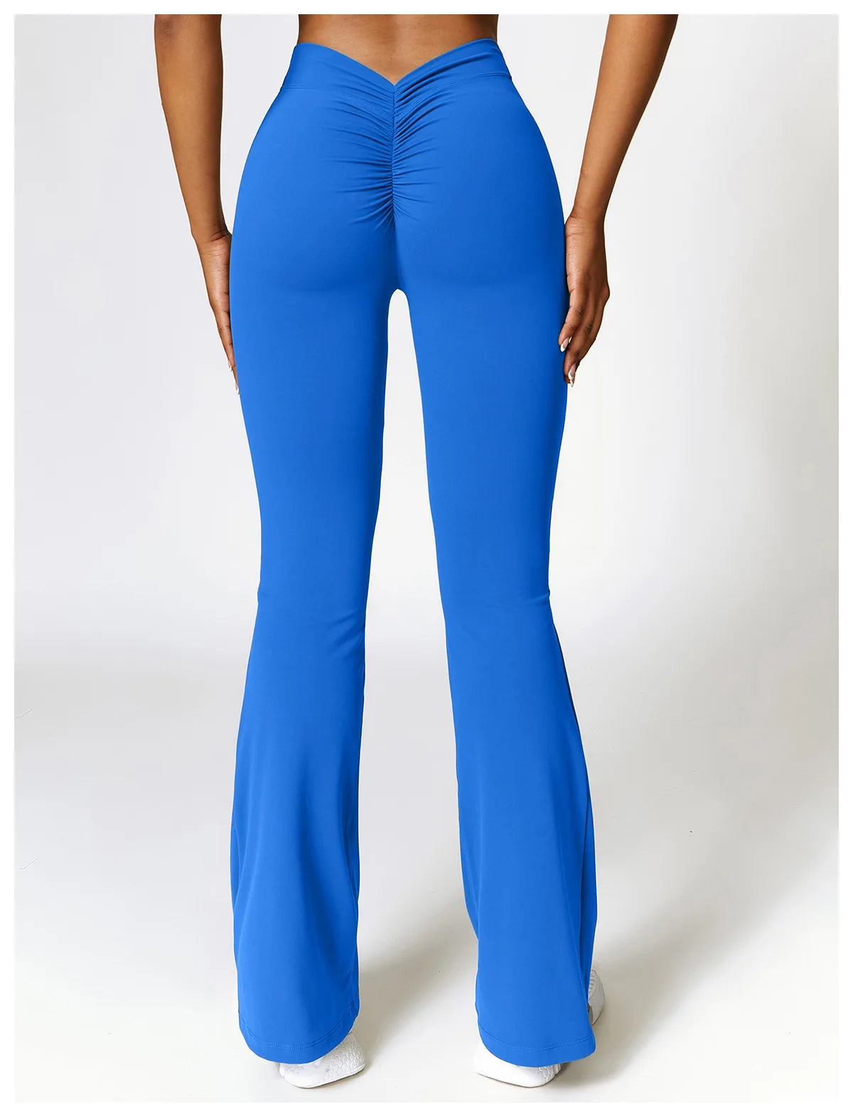 High Waist Flare Leggings –