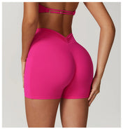 High Waist Fitness Yoga Shorts