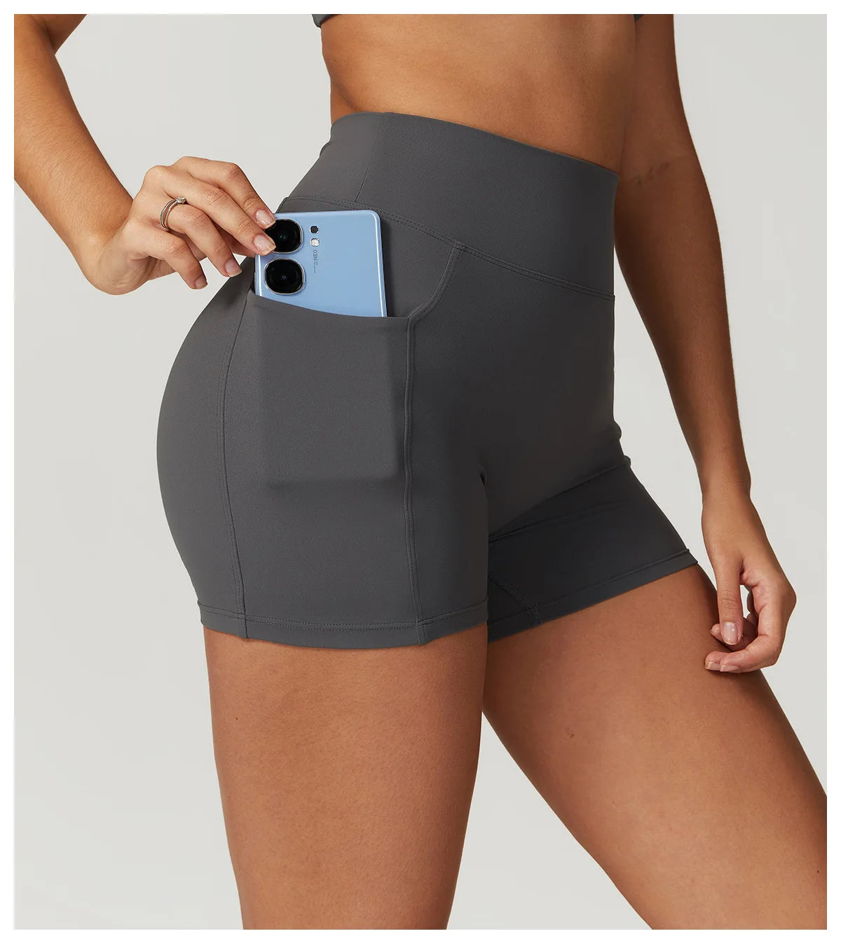 High Waist Fitness Yoga Shorts