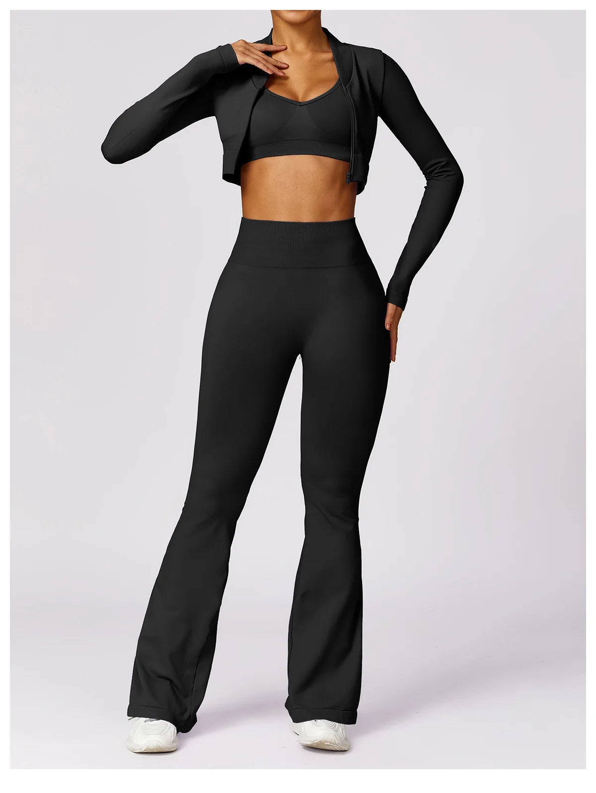 High Waist Flare Leggings