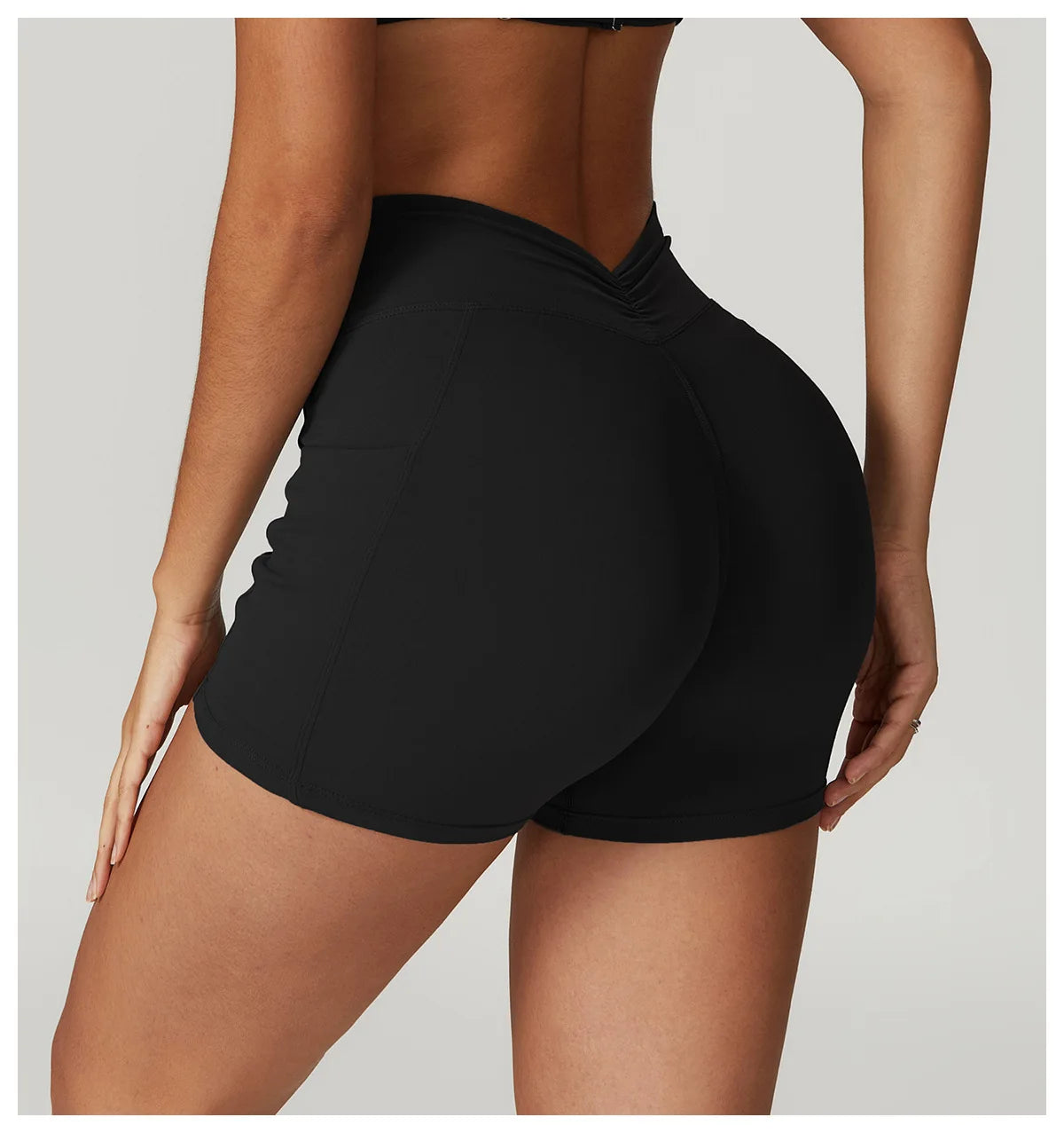 High Waist Fitness Yoga Shorts