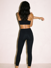 Camilla High Rise Leggings Black in Black, back view