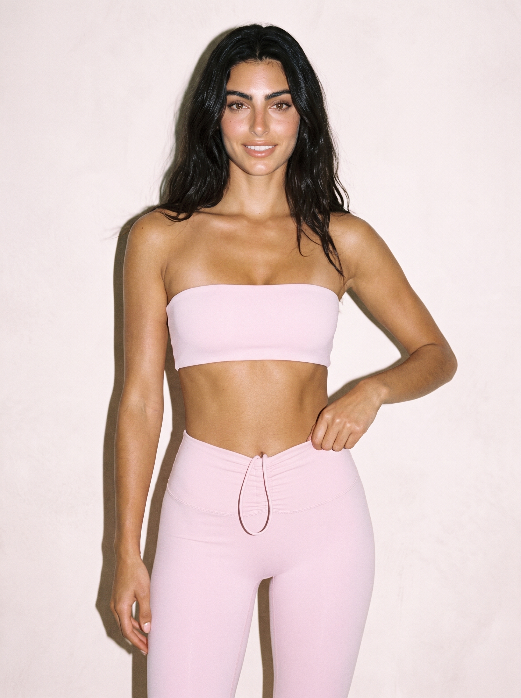 Nina Comfort Bra in Pink, front view