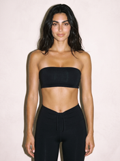 Nina Comfort Bra in Black, front close up